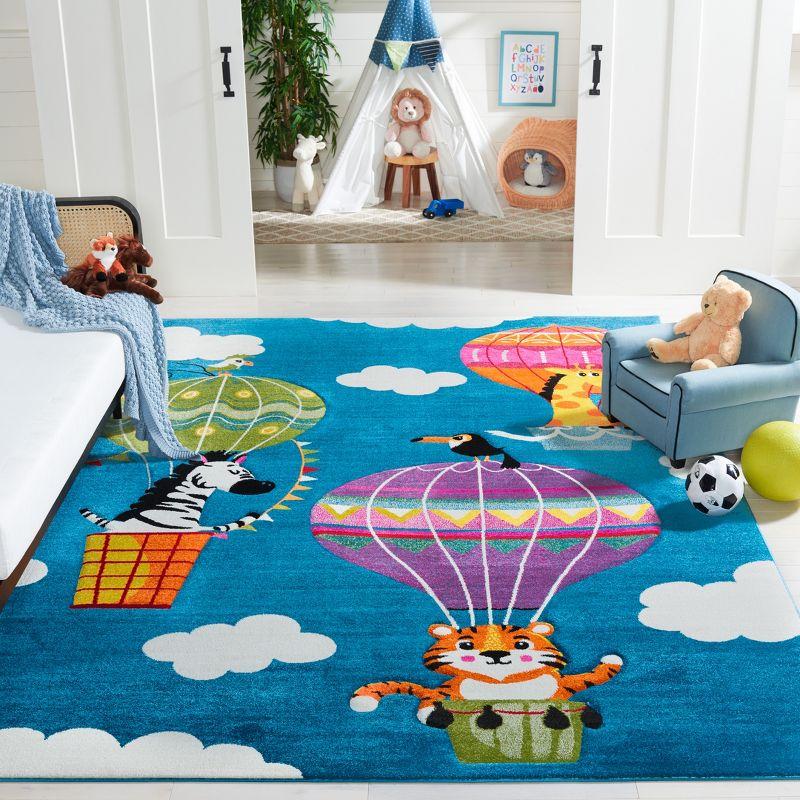 Carousel Kids CRK118 Power Loomed Area Rug  - Safavieh