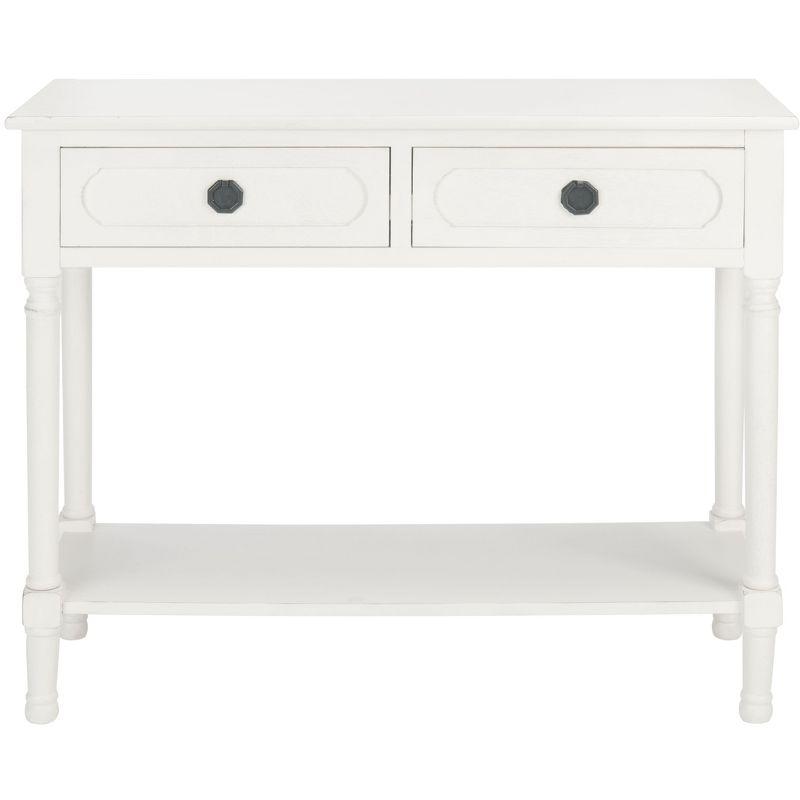 Allura 2 Drawer Console Table - CNS5725A - Off-White - Safavieh