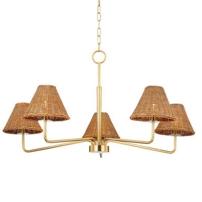 Teressa Chandelier - Antique Brass / 40" Dia