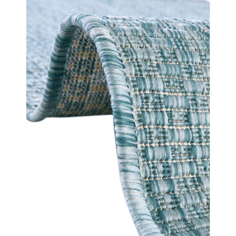 Unique Loom Outdoor Solid Solid Woven Area Rug