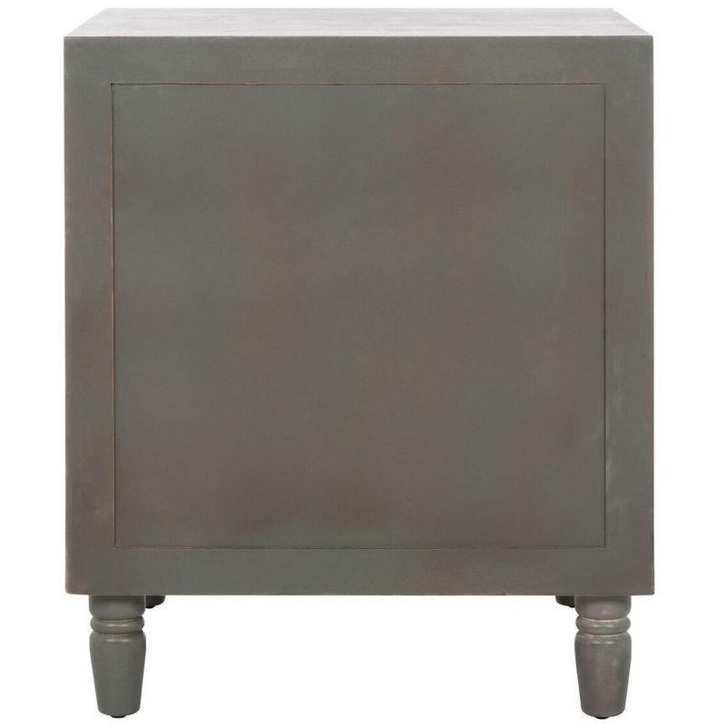 Blaise Nightstand With Storage - AMH6605 - Ash Grey - Safavieh Couture