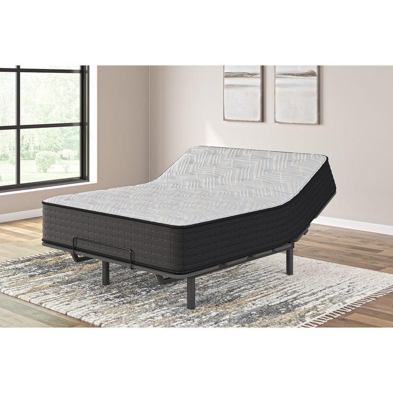 Pillowtop California King Blue/Gray Gel Memory Foam Mattress