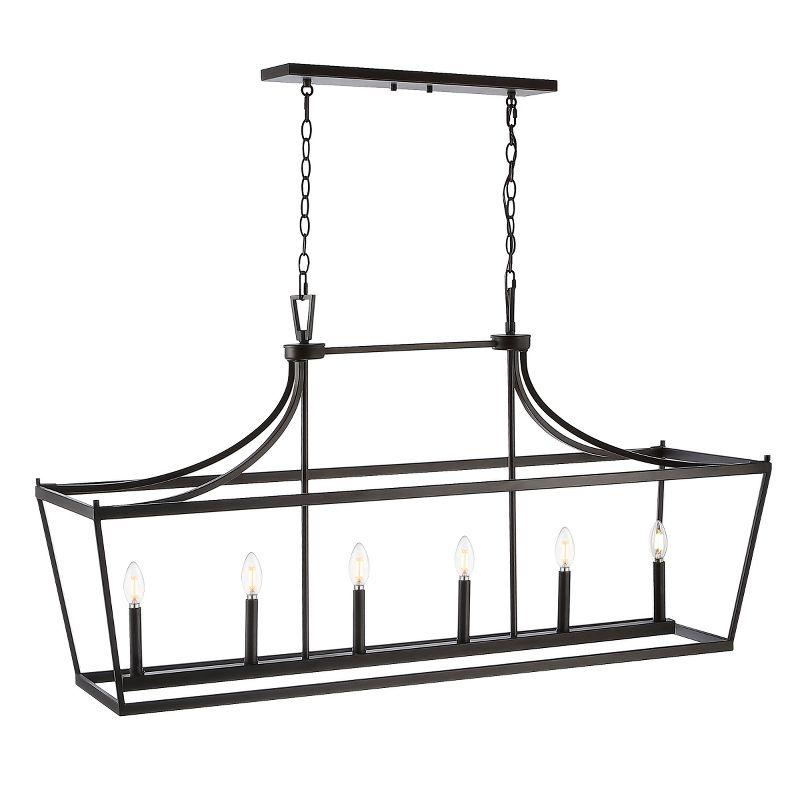 Aroris 6 Light 49" Pendant - PND4093 - Oil Rub Bronze - Safavieh