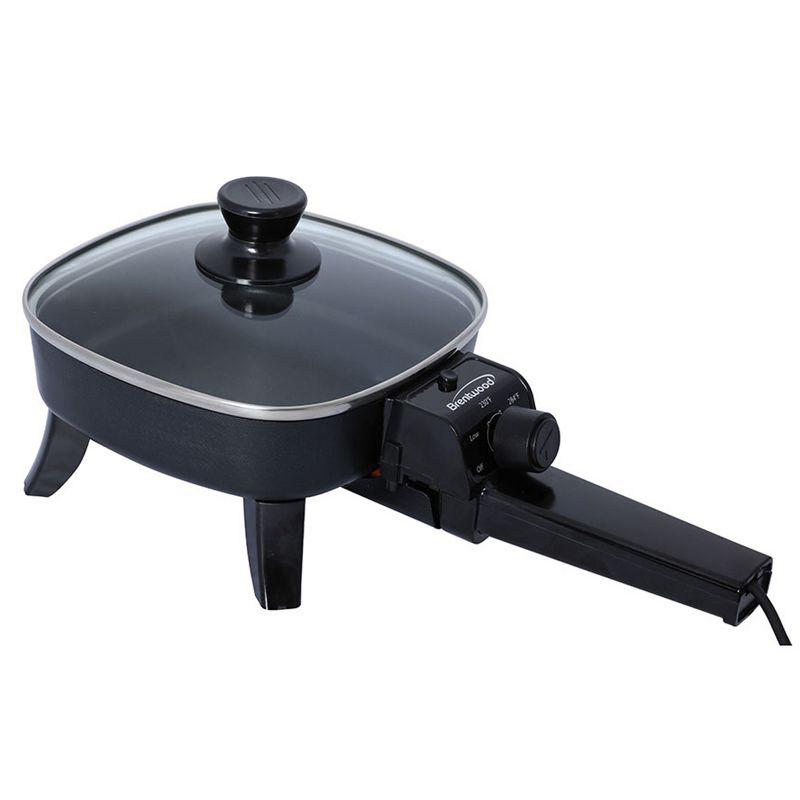 Brentwood Appliances Brentwood Appliances 6'' Non Stick Electric Skillet with Glass Lid