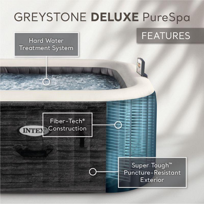 Intex Intex PureSpa Plus Inflatable Square Hot Tub w/ AirJets