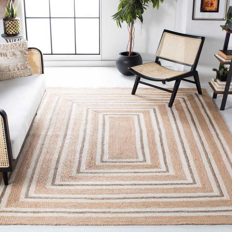Natural Fiber NF890 Power Loomed Area Rug - Natural/Ivory - 6'x9' - Safavieh.