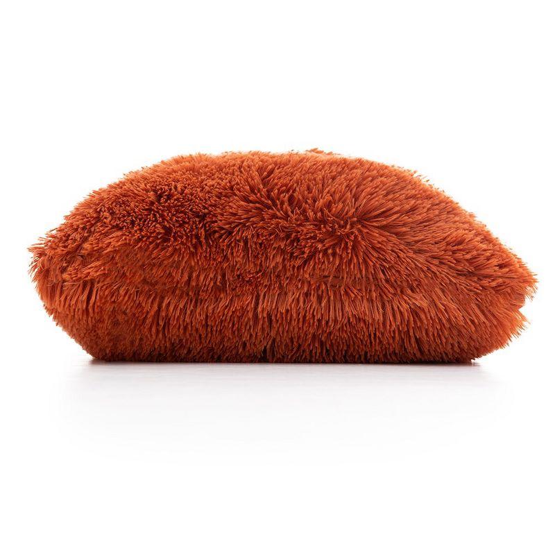 Faux Fur Throw Pillow