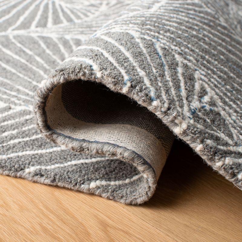 Micro-Loop MLP174 Hand Tufted Area Rug - Grey/Ivory - 3'x5' - Safavieh.