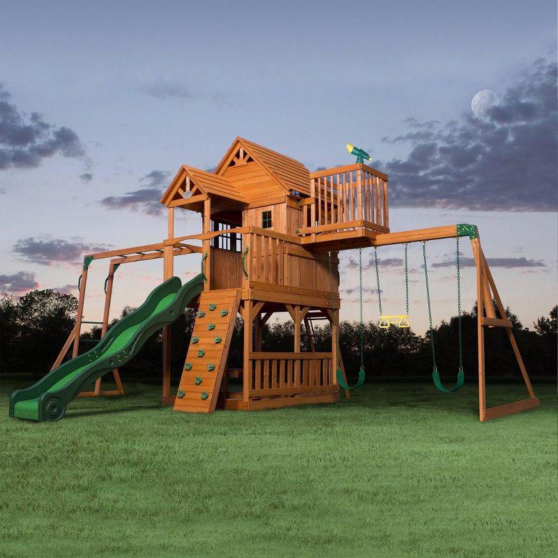 Backyard Discovery Skyfort II Swing Set