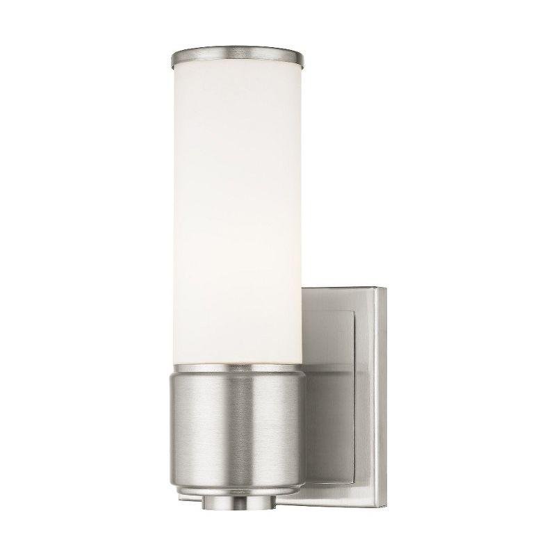 Livex Lighting Weston 1 - Light Vanity in  Polished Nickel