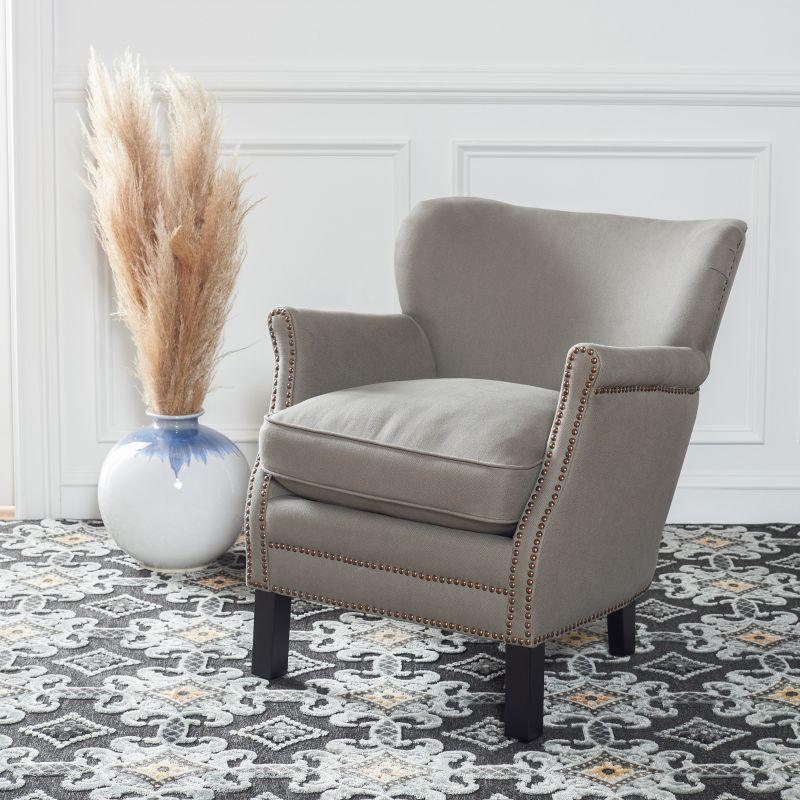 Jenny Arm Chair - MCR4543 - Grey - Safavieh