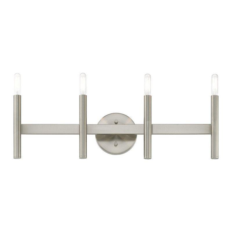 Livex Lighting Copenhagen 4 - Light Vanity in  Brushed Nickel