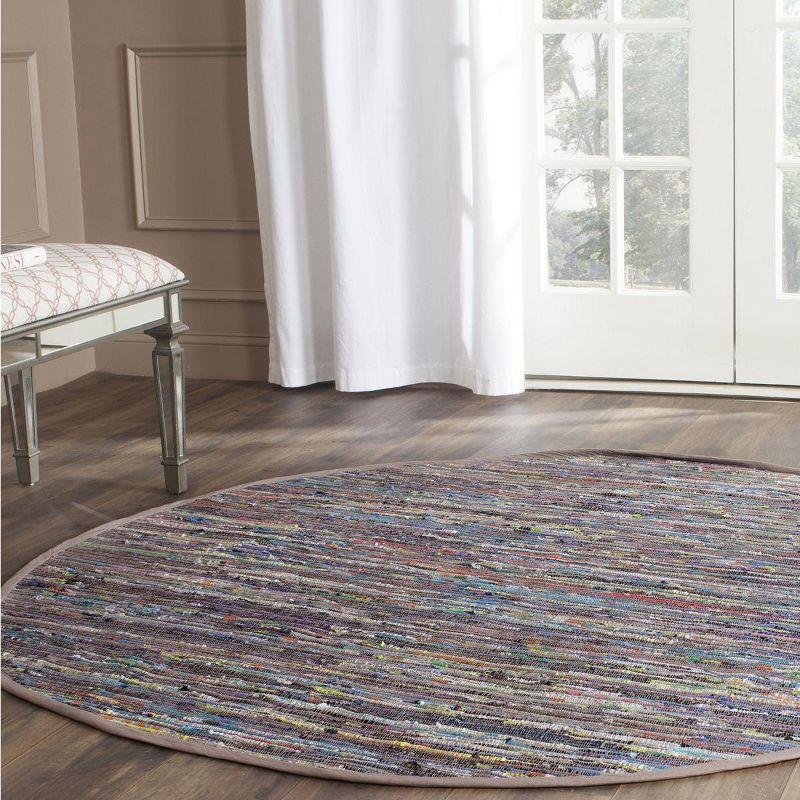 Rag Area Rug RAR121 Hand Woven Area Rug  - Safavieh