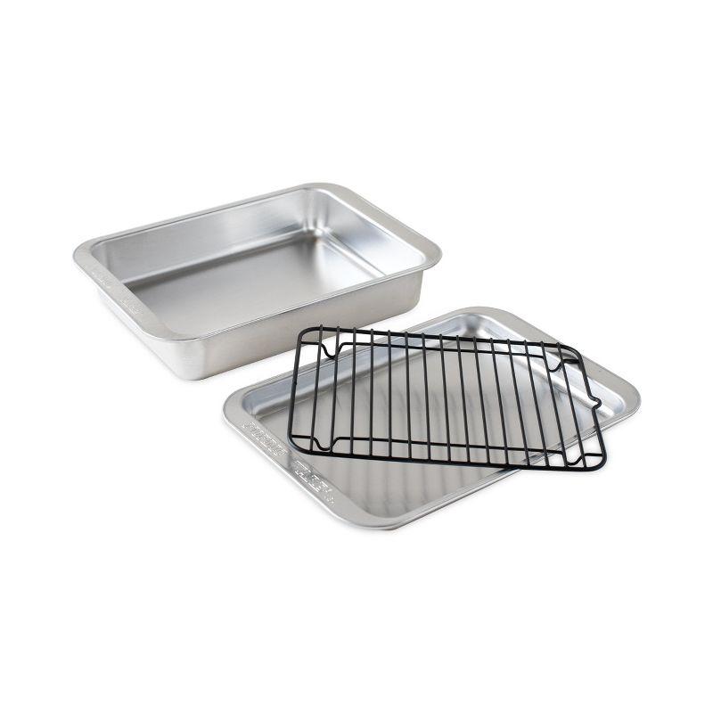 Nordic Ware 8.5" Aluminum 3 Piece Grill and Bakewqare Set