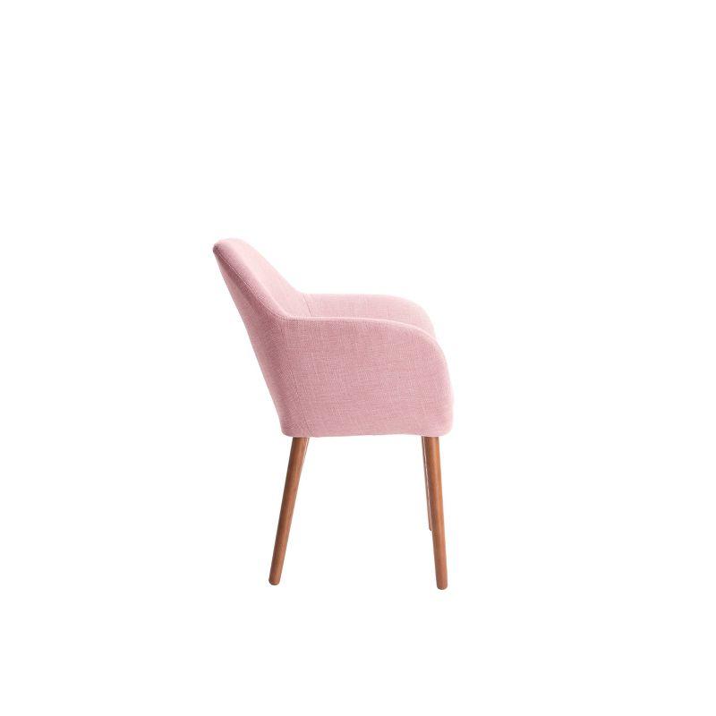 Adore Decor Roux Mid-Century Accent Chair for Home Office or Living Room