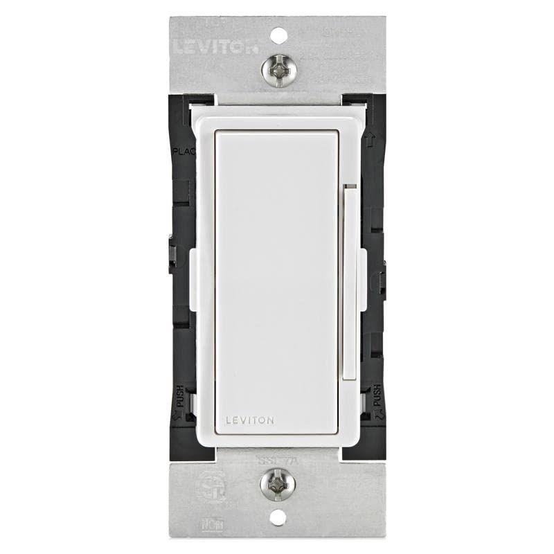 Leviton Decora Rocker Fan Control Switch White 1 pk