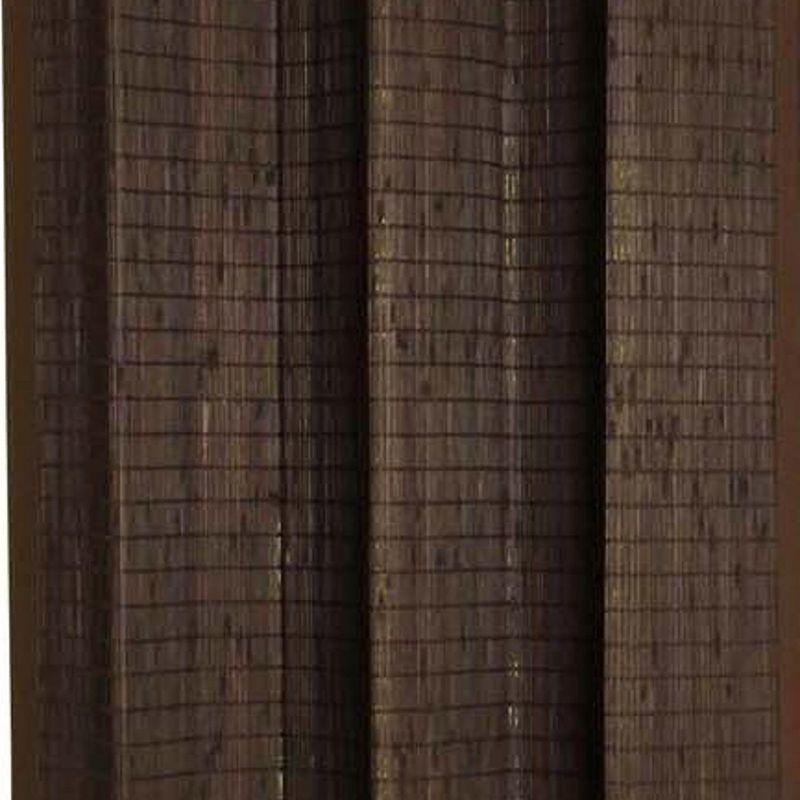 Versailles Patented Ring Top Bamboo Panel Series Panel - 40x63", Espresso