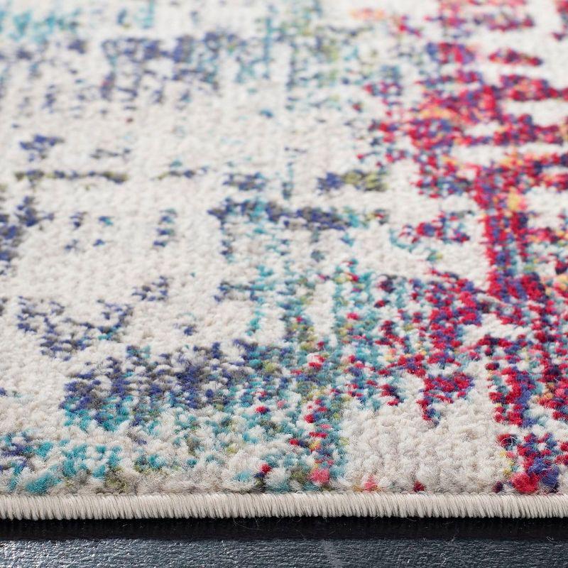 Madison MAD469 Power Loomed Indoor Area Rug - Blue/Green - 4'x6' - Safavieh