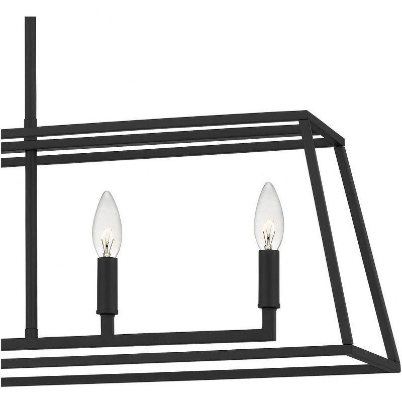 Quoizel Lighting Prescott 5 - Light Island Pendant Light in  Matte Black