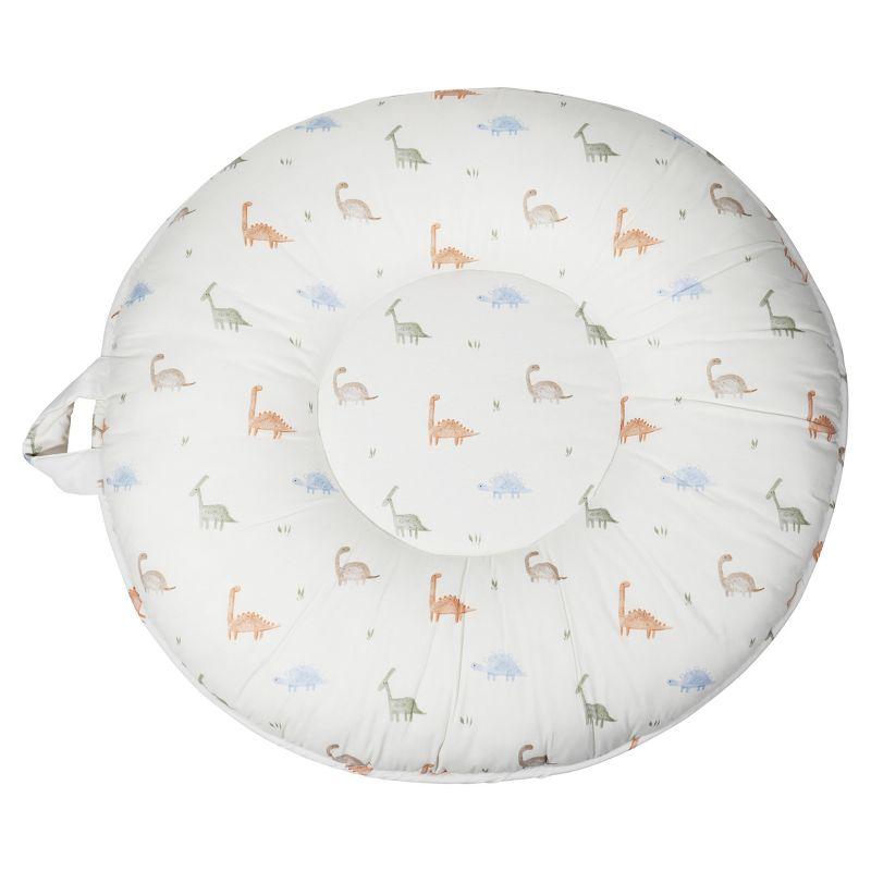 GooseWaddle Darby Dino & Beige Children's Pello Floor Cushions - 12 mo+