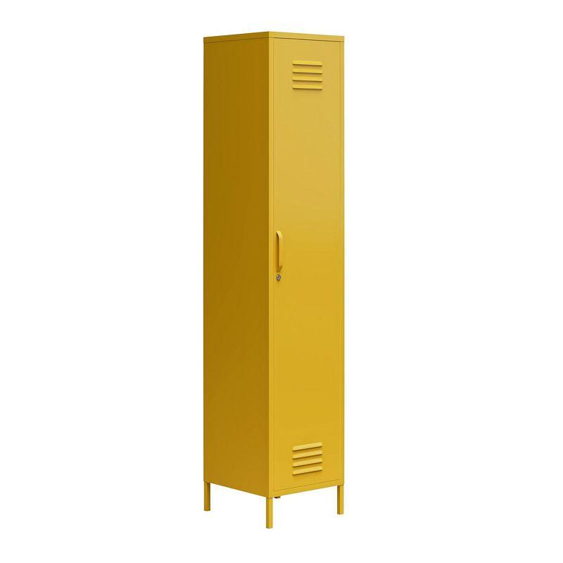RealRooms Shadwick Single Metal Locker Storage Cabinet