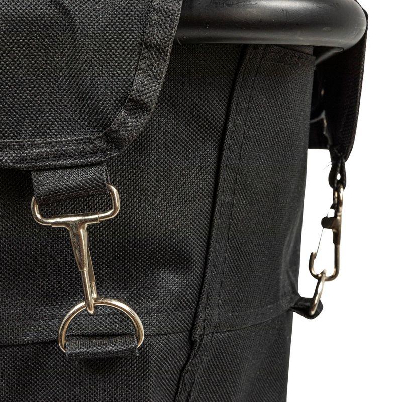 Household Essentials Rolling Laundry Hamper with Handles