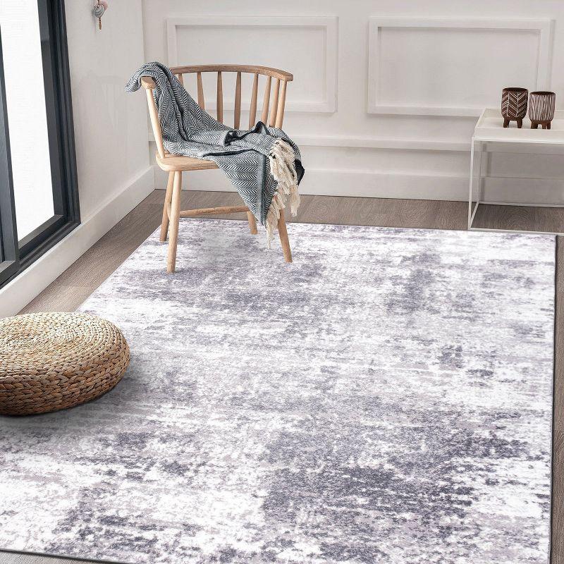 World Rug Gallery Distressed Abstract Area Rug