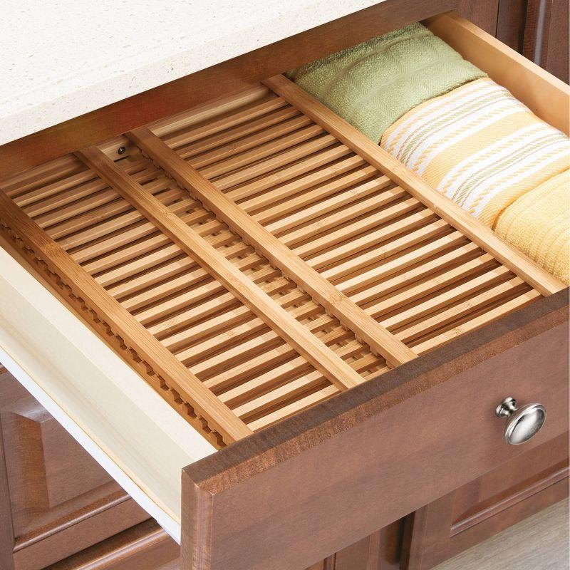 iDESIGN Formbu Bamboo Folding Collapsible Dish Drying Rack