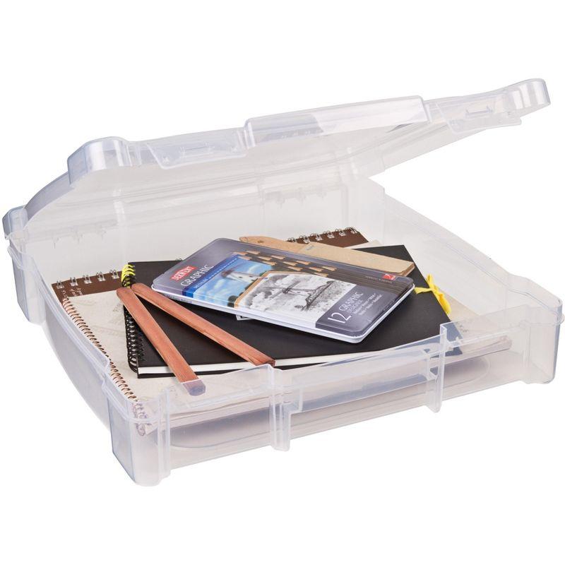 ArtBin Essentials Box-14.125"X13.625"X3" Translucent