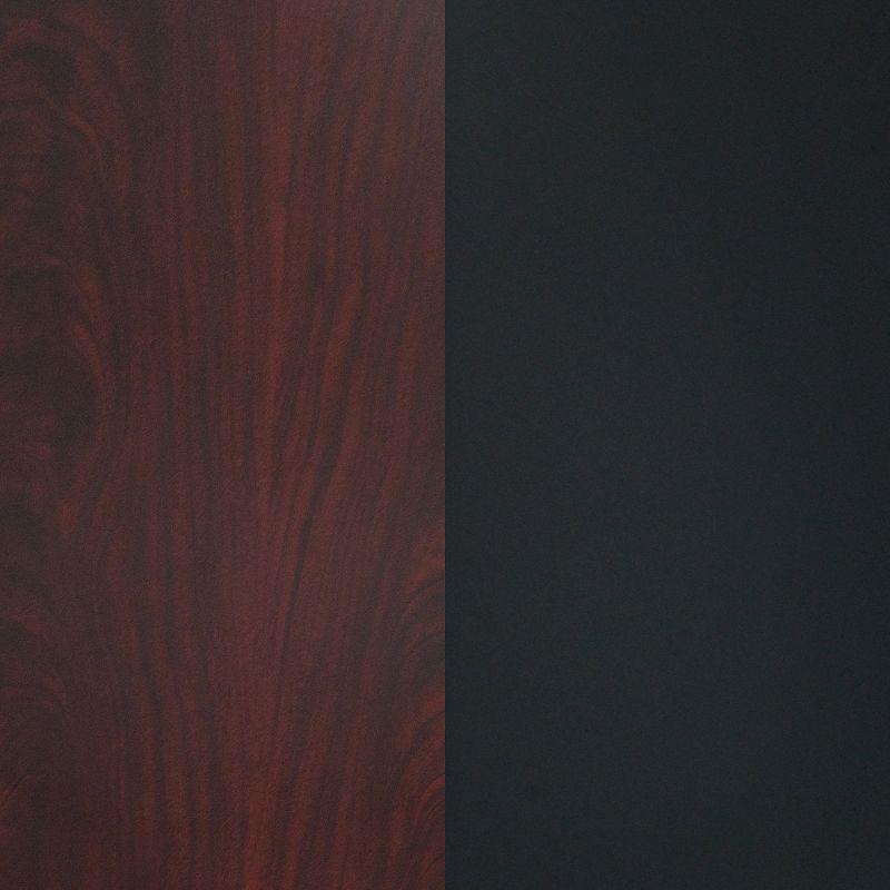 Flash Furniture 36'' Round Table Top with Black or Mahogany Reversible Laminate Top