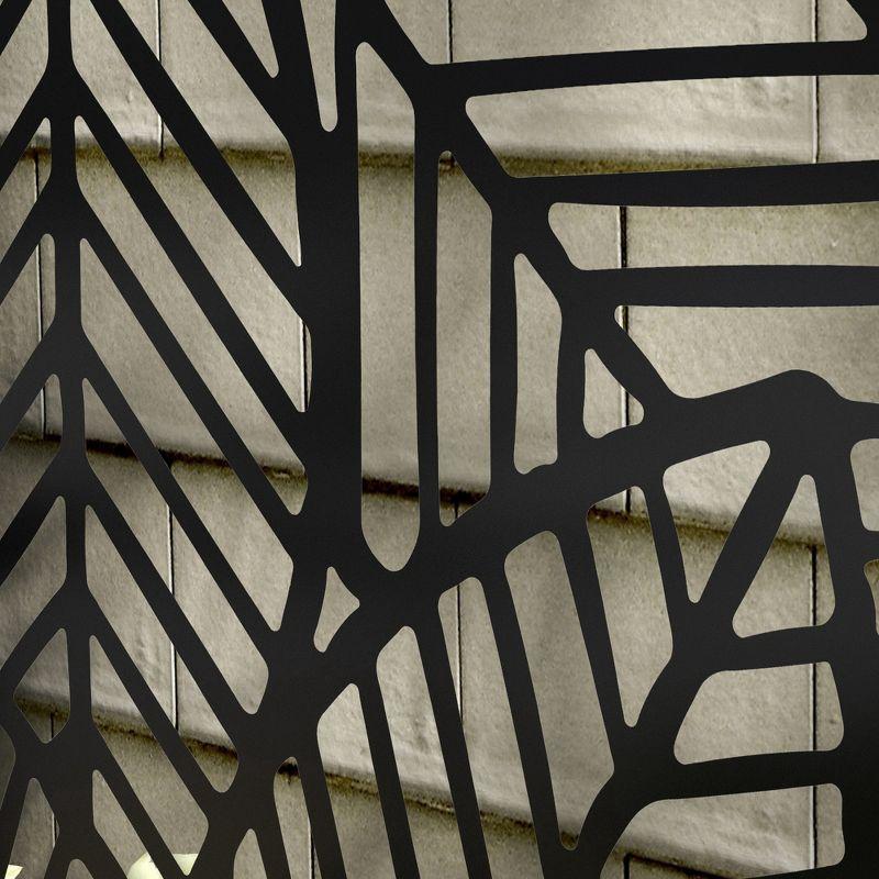 Outsunny Planter Box and Outdoor Privacy Screen, Wall-Mounted or Freestanding for Garden, Patio, Pool, Hot Tub, Black