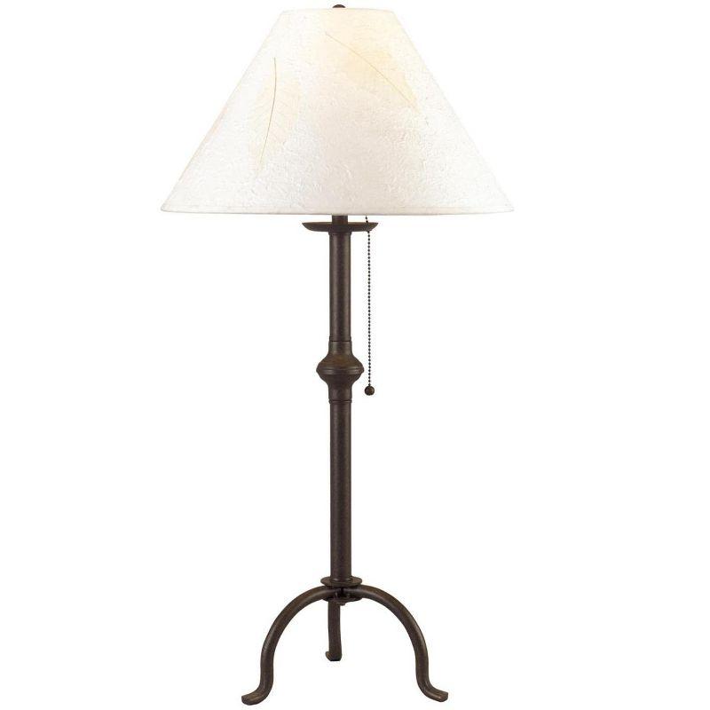 Cal Lighting 75W Iron Table Lamp W/Pull Chain