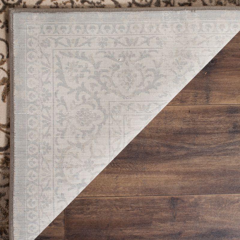 Brilliance BRL504 Power Loomed Indoor Area Rug - Cream/Bronze - 6'7"x9'2" - Safavieh