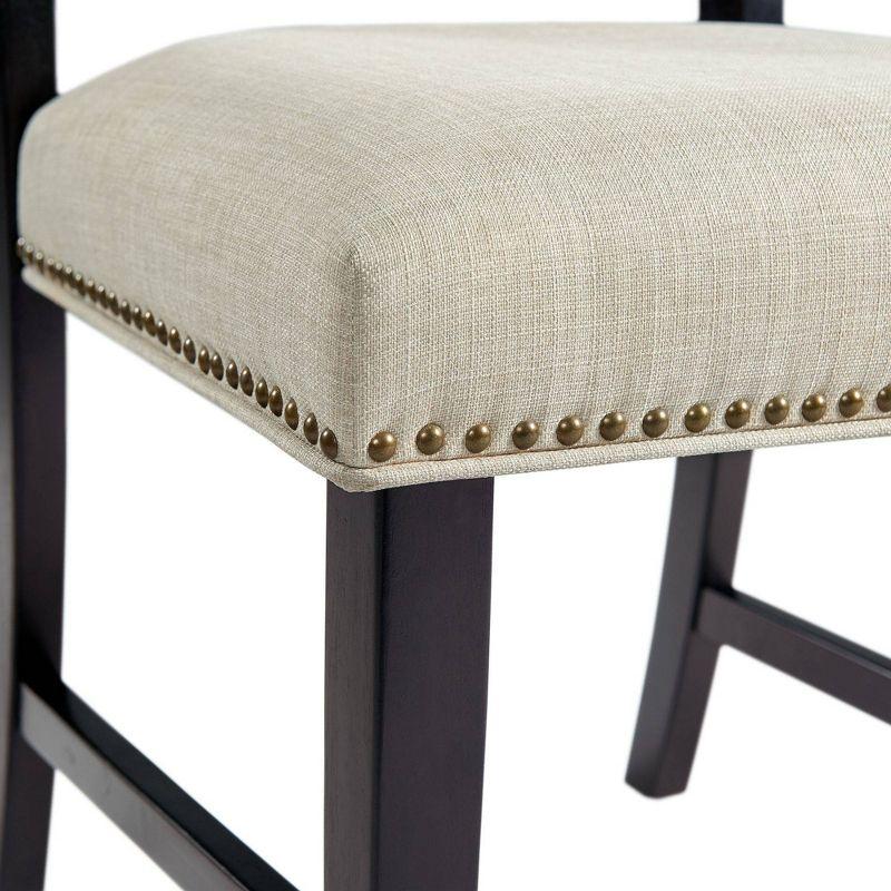 Laudine Solid Wood Side Chair in Taupe
