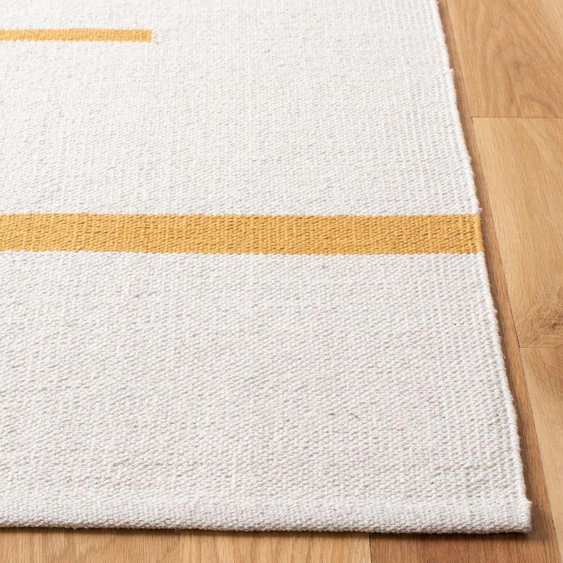 Montauk MTK311 Hand Woven Indoor Area Rug - Ivory/Gold - 5'x8' - Safavieh