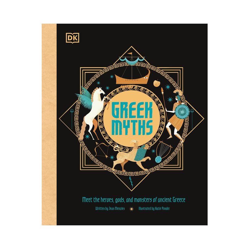 Greek Myths Hardcover Book for Kids with Illustrations