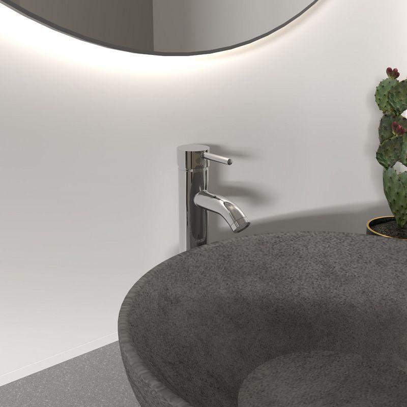 VIBRANTBATH Vessel Sink Faucet Single-handle Bathroom Faucet with Drain Assembly A-99052H-C-2