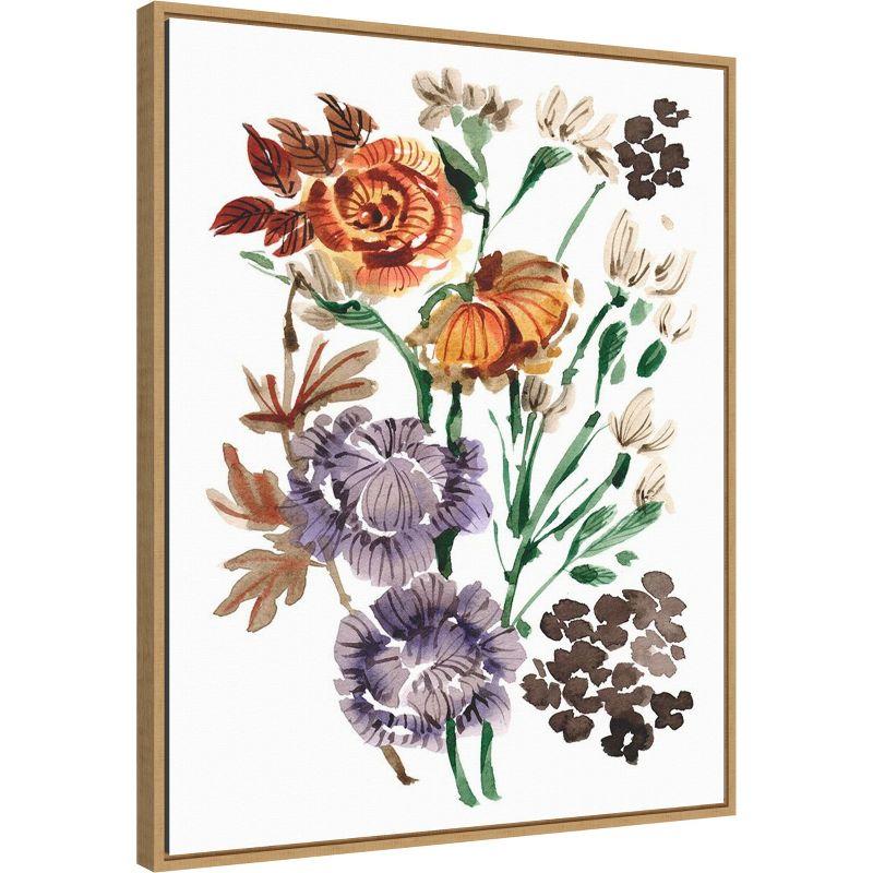 Amanti Art Autumn Garden Bouquet I by Ania Zwara Canvas Wall Art Print Framed 23-in. x 28-in.