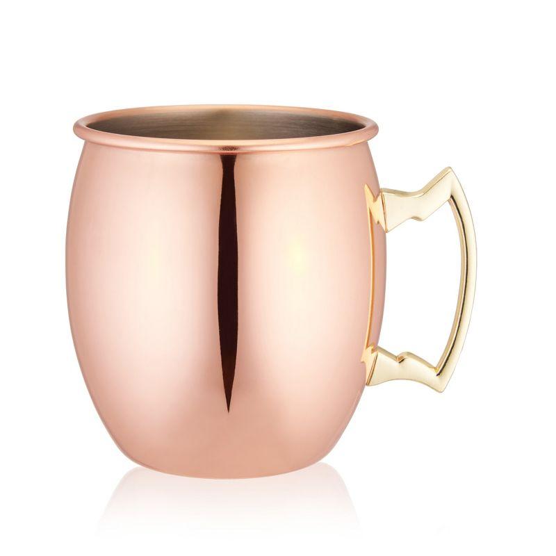 True Moscow Mule Mug, Stainless Steel, Copper Cups