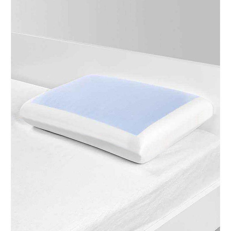 Home Mart Goods Queen Size Cooling Gel Soft Comfortable Memory Foam Pillow