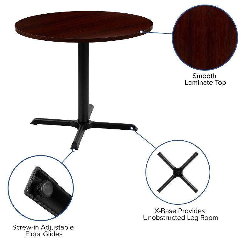 Flash Furniture 36" Round Multi-Purpose Conference Table - Meeting Table for Office