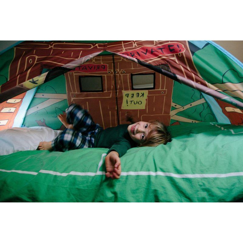 Sky-High Dreams Tree House Full-Size Bed Tent