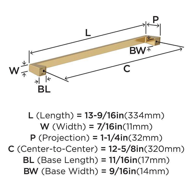 Blackrock 12-5/8 in (320 mm) Center-to-Center Cabinet Pull