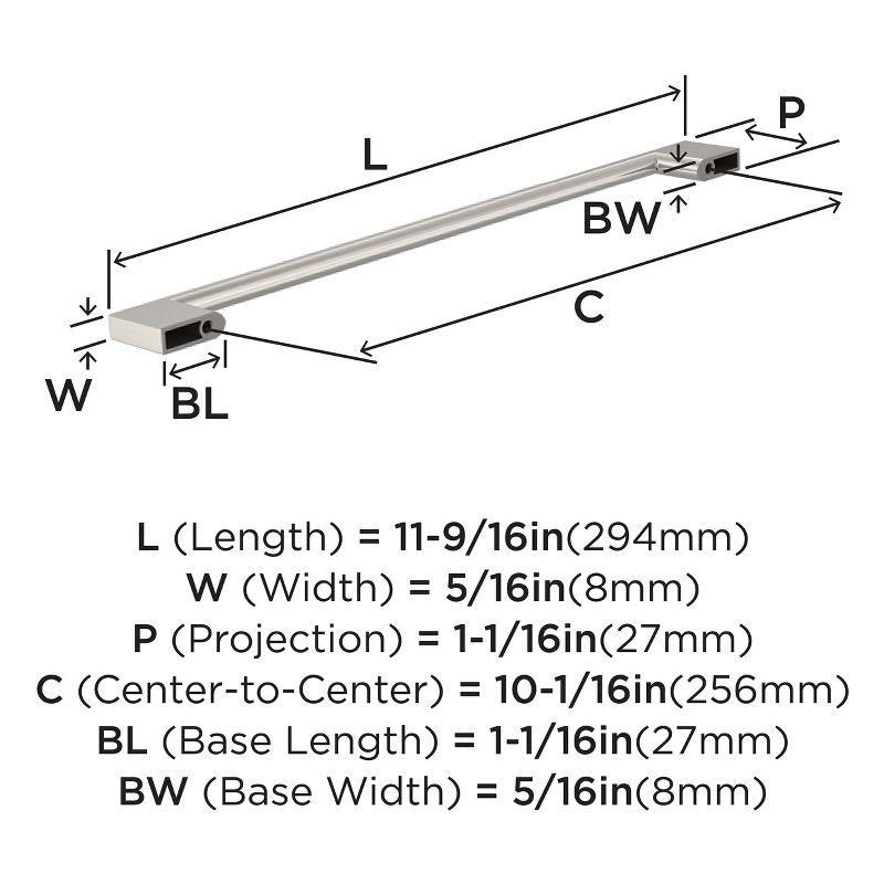 Amerock Cityscape Cabinet or Furniture Pull, 10 Pack