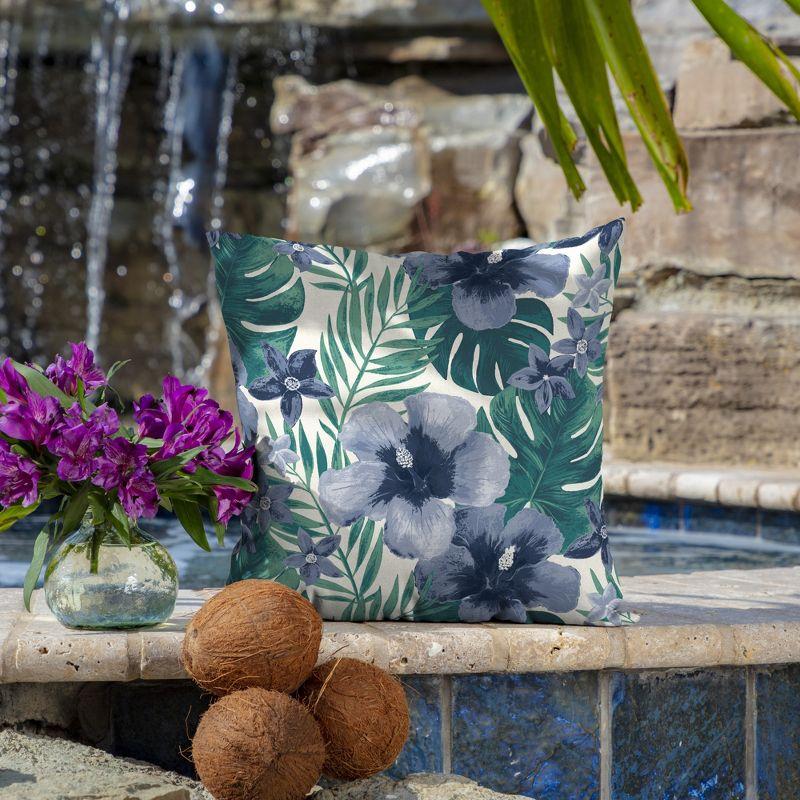 ARDEN Salome Outdoor Floral Throw Pillow