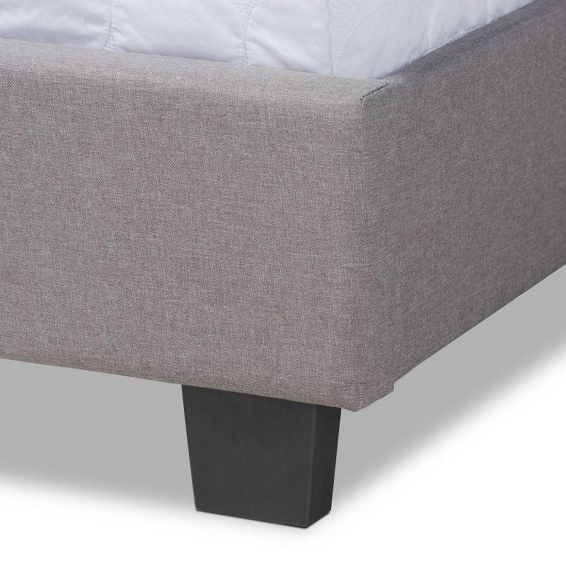 Ansa Upholstered Bed - Baxton Studio