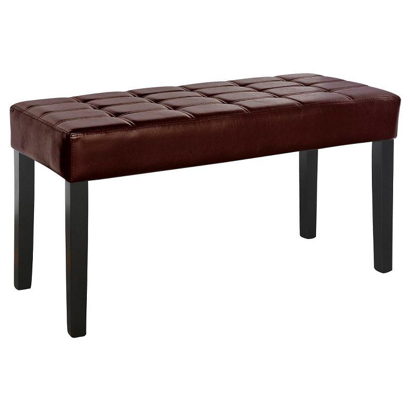 California 24 Panel Bench - CorLiving