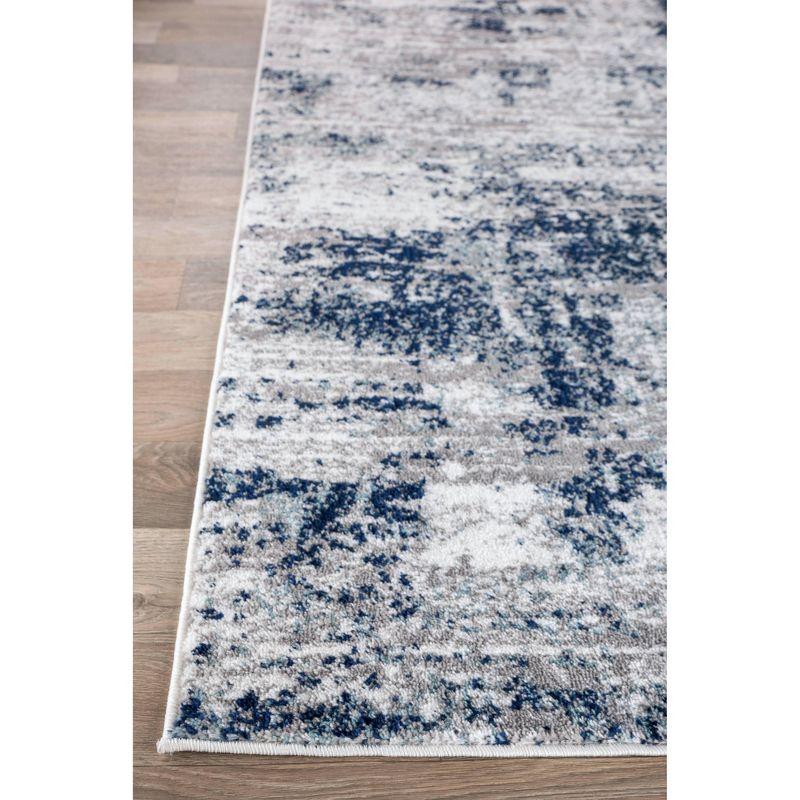 World Rug Gallery Distressed Abstract Area Rug