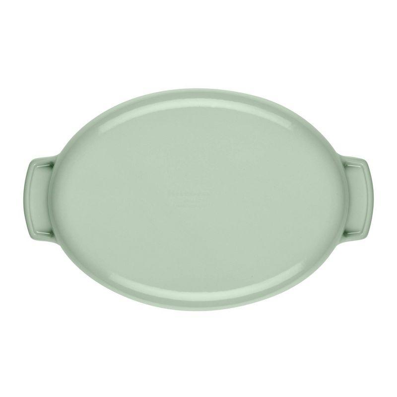 KitchenAid® KitchenAid Cast Iron Oval Au Gratin Roasting Pan Suitable - 2.5 Quart