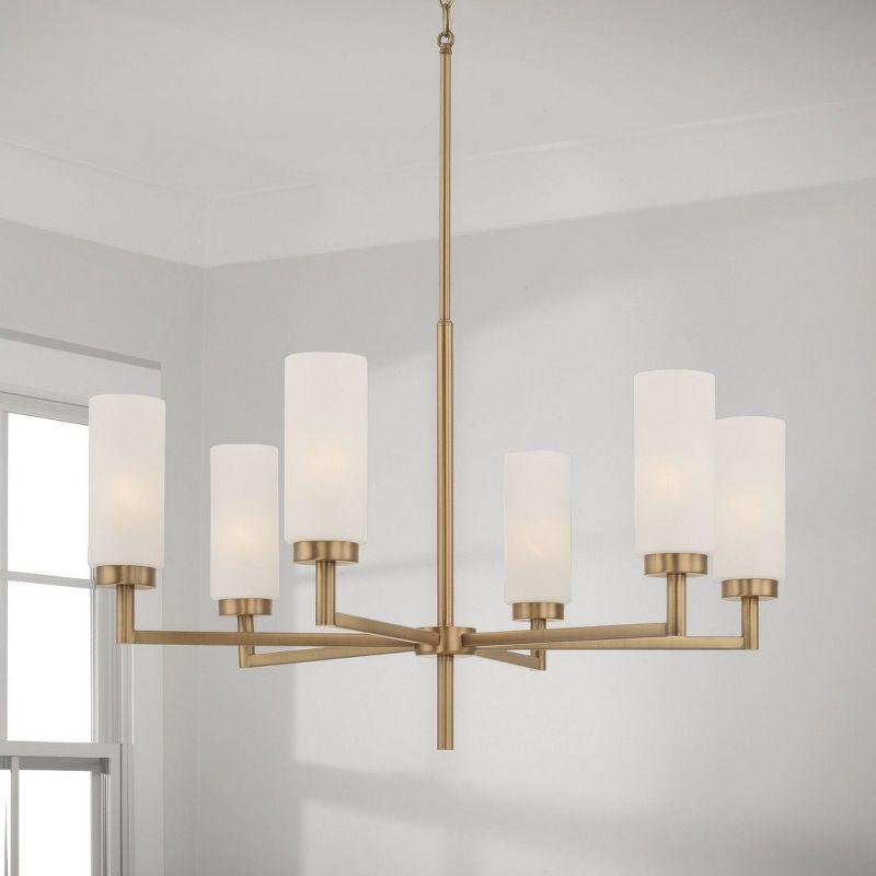 Alyssa 6 - Light Dimmable Classic / Traditional Chandelier